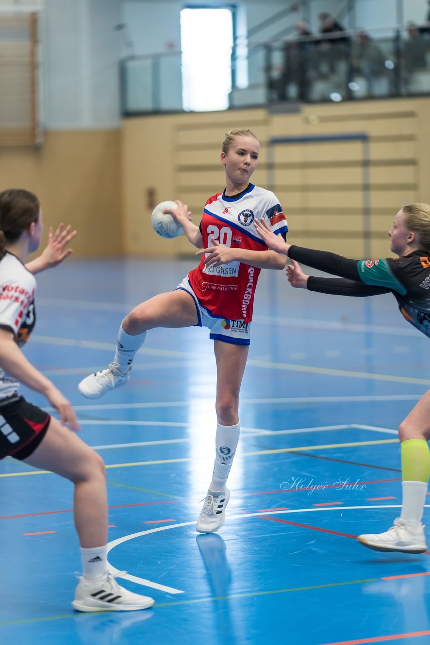 Bild 193 - wBJ HC Quickborn - HSG Tills Loew. : Ergebnis: 19:20
